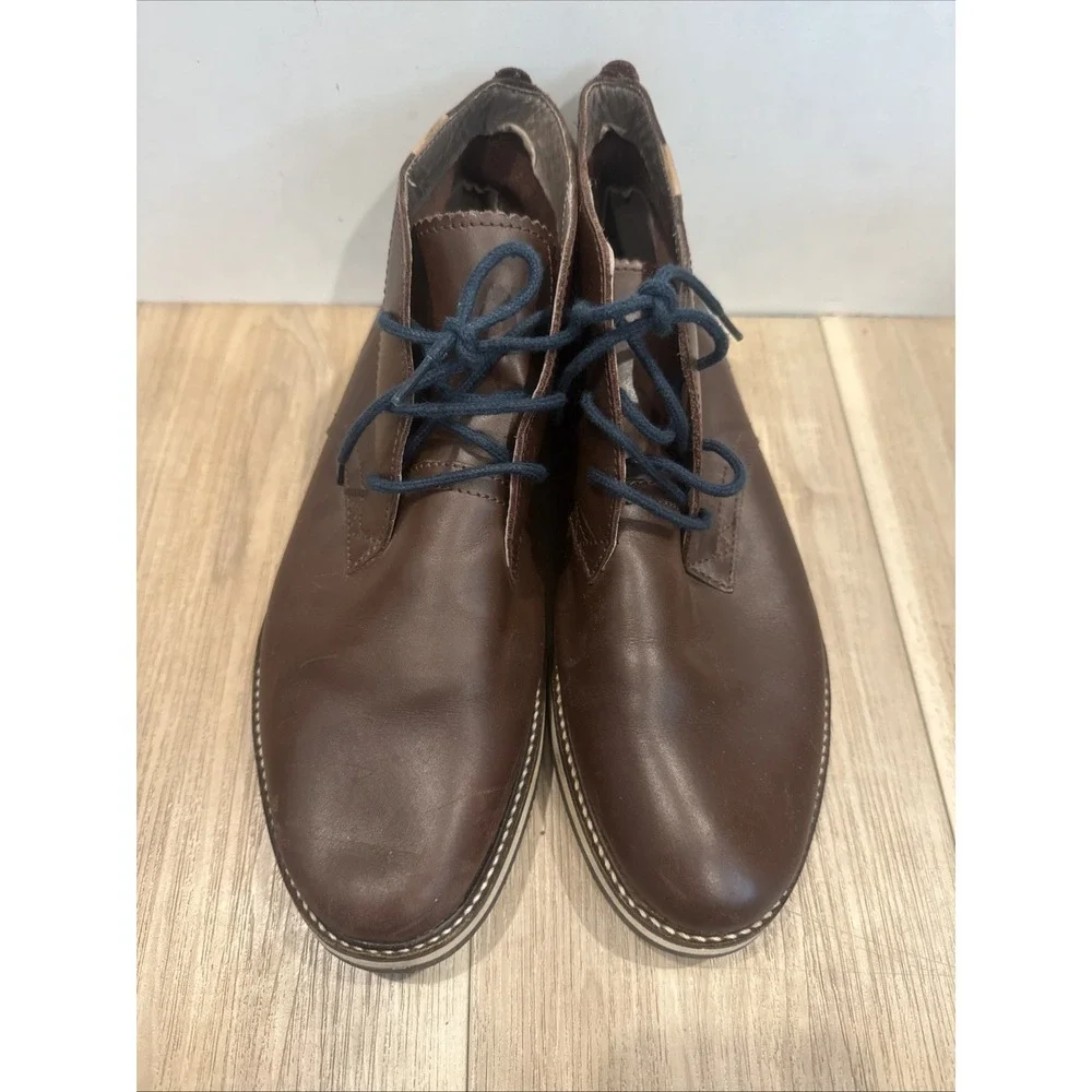 Men's Leather Lacoste Millard Chukka Boots Size 11‎ In Brown